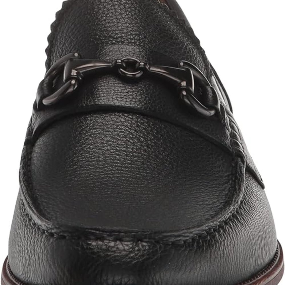 Steve Madden Rowyn Black Leather Loafers - Size 10